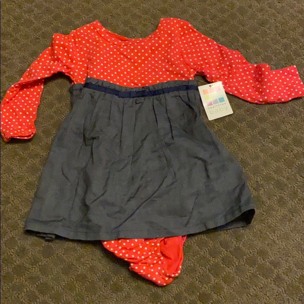 Girls 2pc dress 18ms NWT